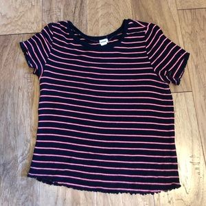 Garage Striped Short-Sleeve Shirt